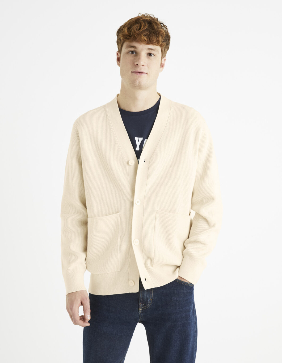 Celio Cardigan button - Men