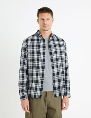 Celio Checkered Shirt Fadro - Men