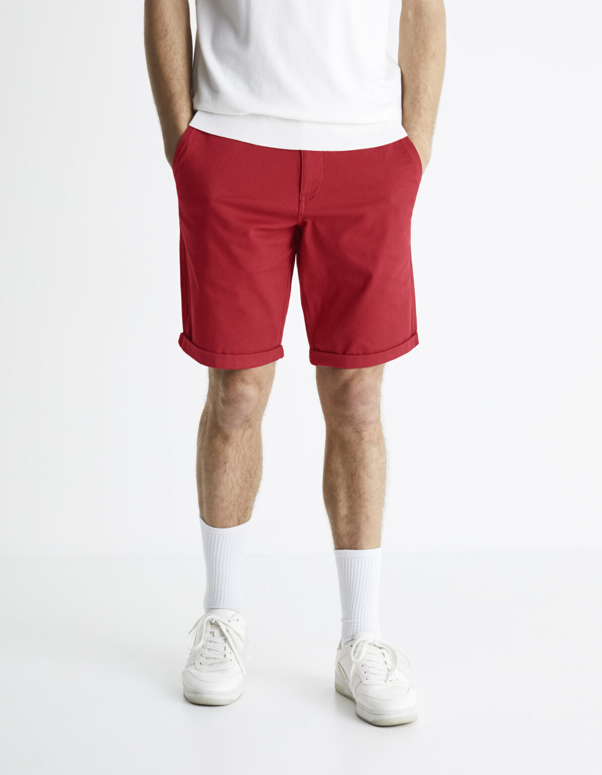 Celio Cotton Chino Shorts Bochinobm - Men