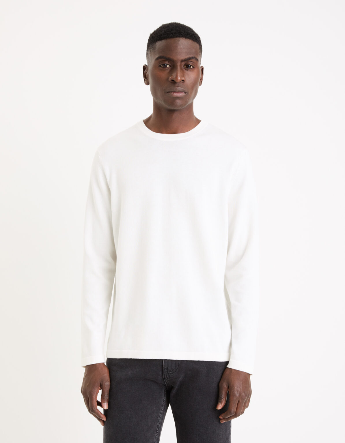 Celio Cotton Sweater Gewells - Men's