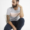 Celio Cotton T-Shirt Beroad with stripe - Men