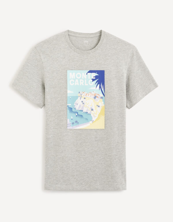 Celio Cotton T-Shirt Cevinty Monte Carlo - Men