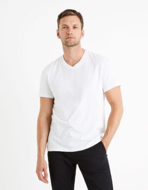 Celio Cotton T-Shirt Debasev - Men