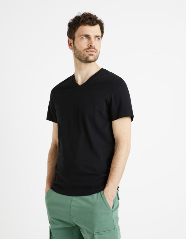 Celio Cotton T-Shirt Debasev - Men