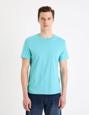 Celio Cotton T-Shirt Tebase - Men