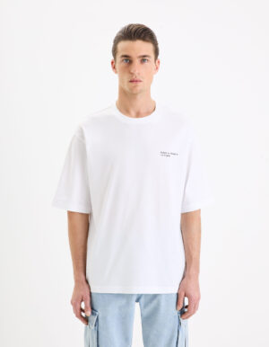 Celio Cotton T-shirt Gesympa - Men's