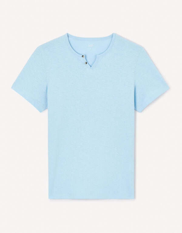 Celio Cotton T-shirt Jenecko - Men's