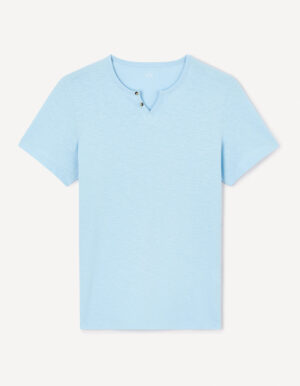 Celio Cotton T-shirt Jenecko - Men's