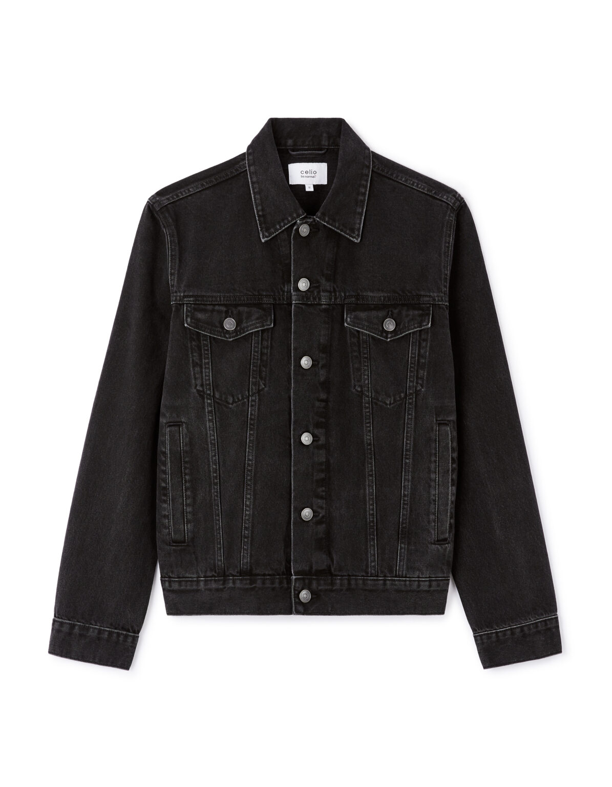 Celio Denim Jacket Gudens - Men's