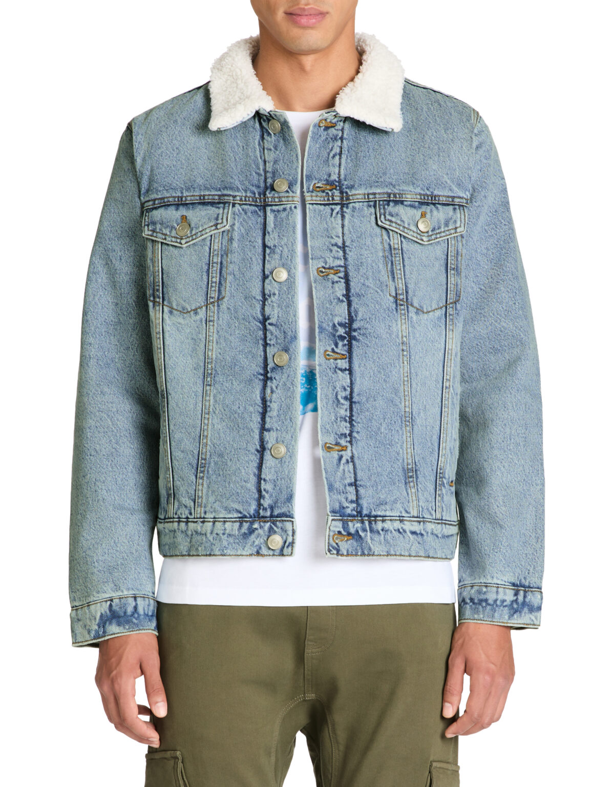Celio Denim Jacket Judensherp - Men's