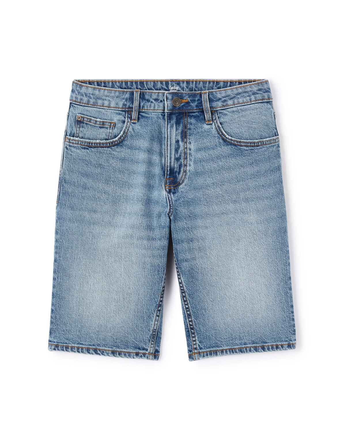 Celio Denim Shorts Boknitbm - Men's