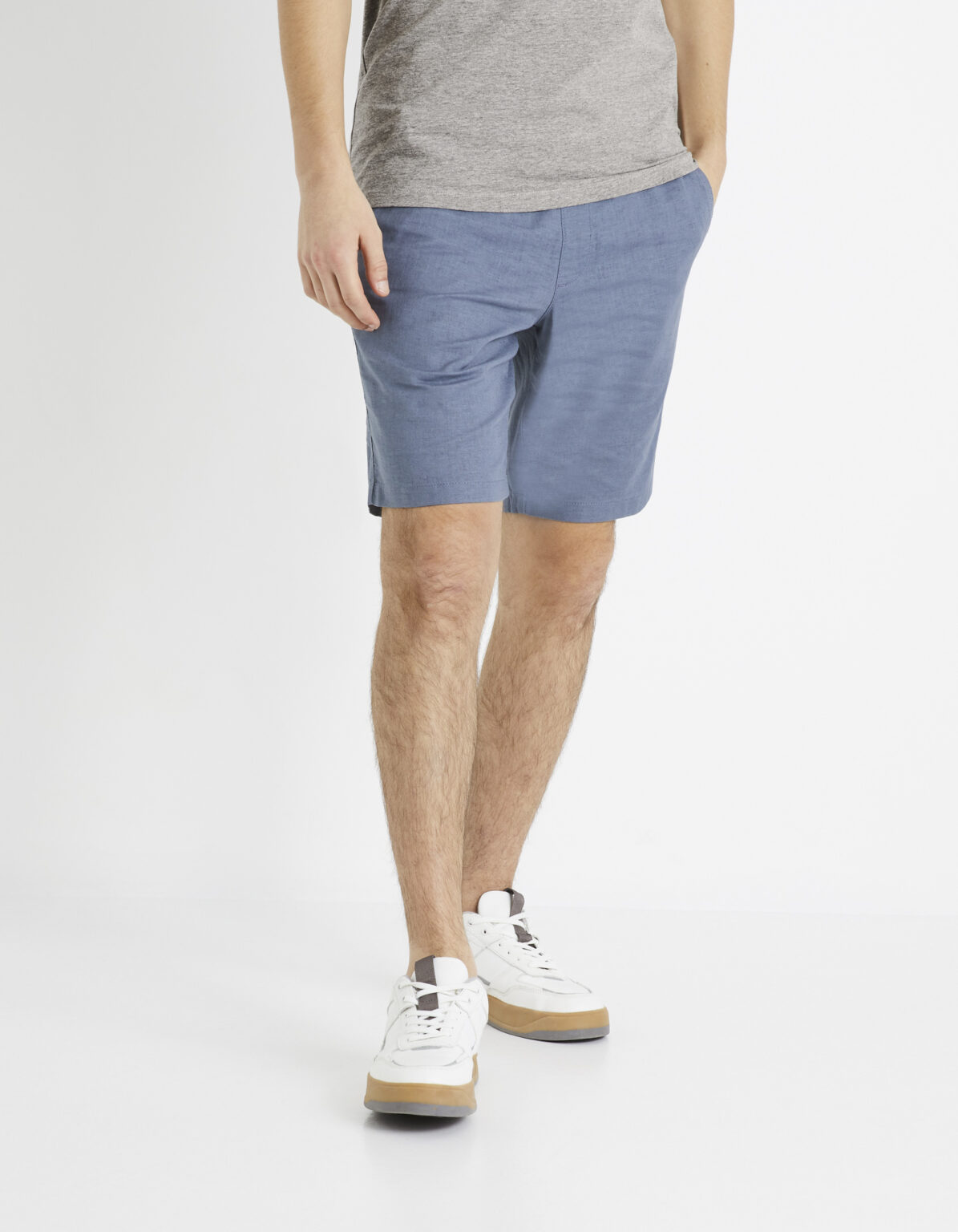 Celio Dolincobm2 Linen Shorts - Men