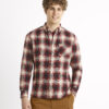 Celio Flannel Plaid Shirt Camulto - Men