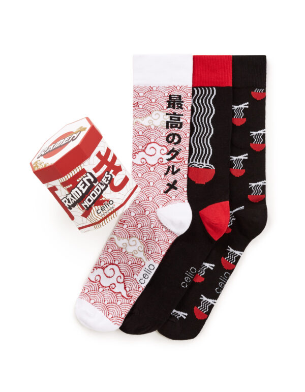 Celio Gift set of Ramen socks