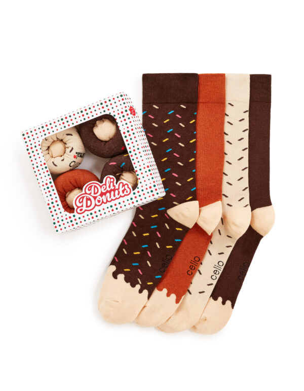 Celio Gift set of socks Donuts - Men's