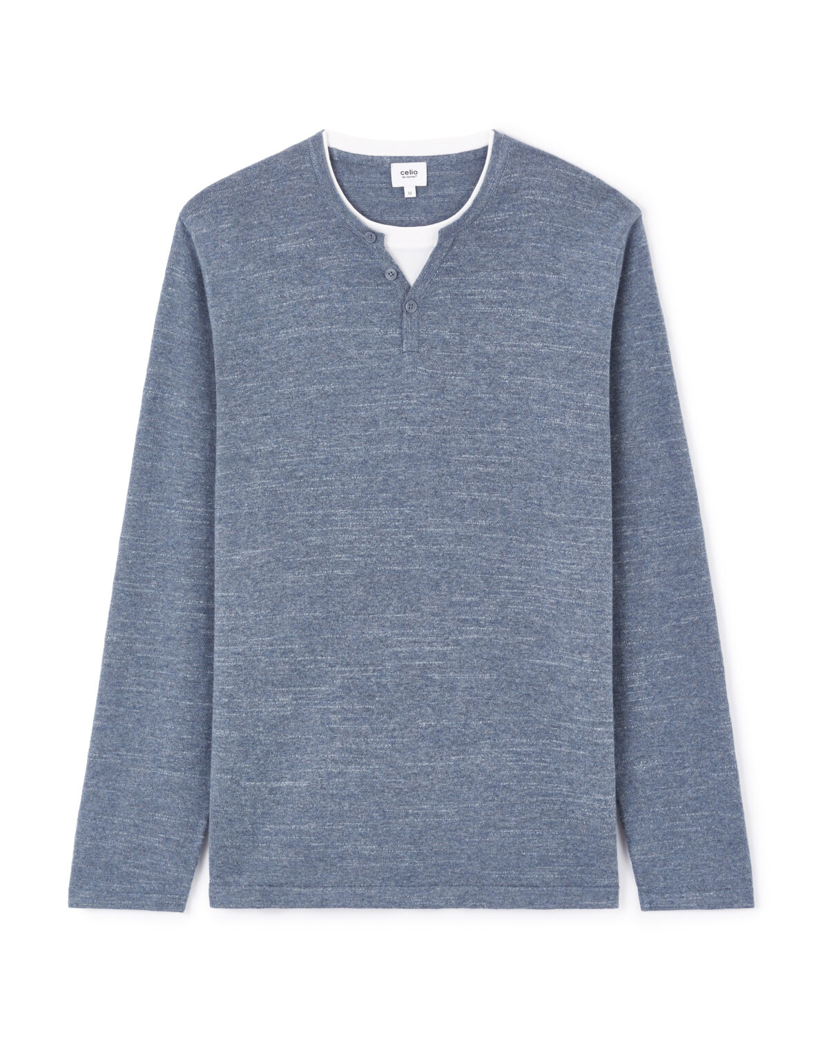 Celio Henley Gelano Sweater - Men's