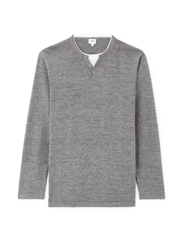 Celio Henley Gelano Sweater - Men's