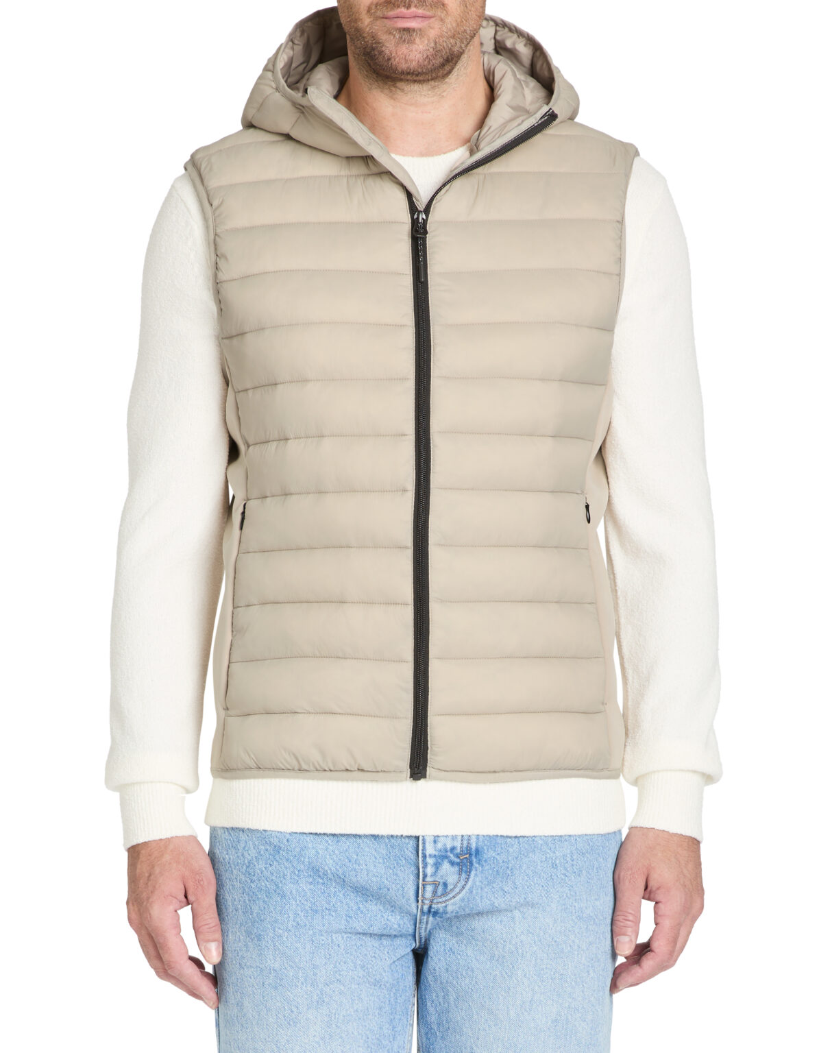 Celio Hooded Vest Jushellsl - Men's