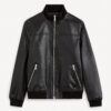 Celio Jacket with Stand-Up Collar Rubber - Men's