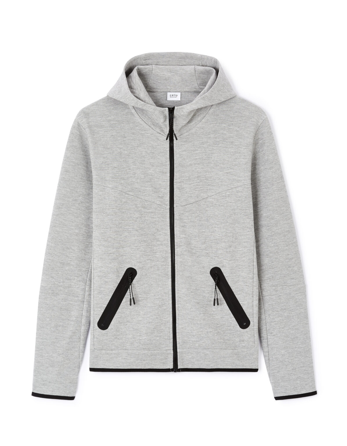 Celio Jenewyoke Hoodie with Zip - Men's