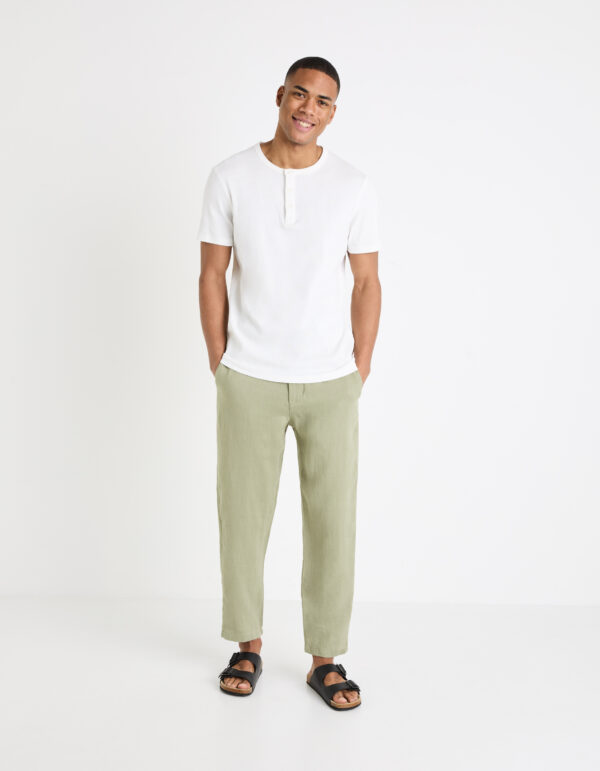 Celio Linen Trousers Dolinus - Men's