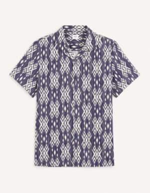 Celio Patterned Shirt Gakat - Men's