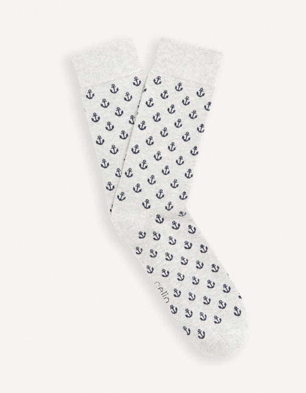 Celio Patterned Socks Gisoancre - Mens