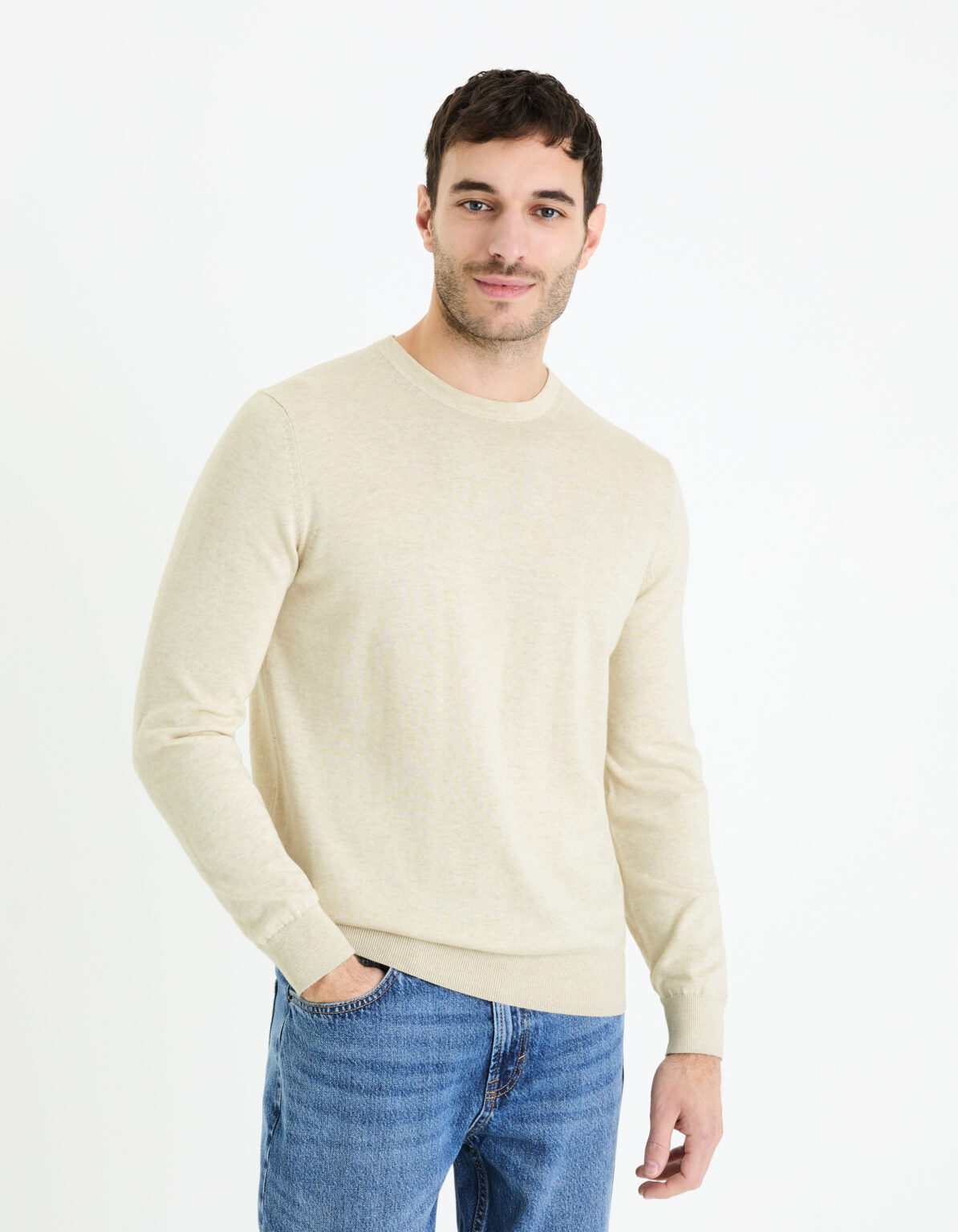 Celio Plain Sweater Decoton - Men's