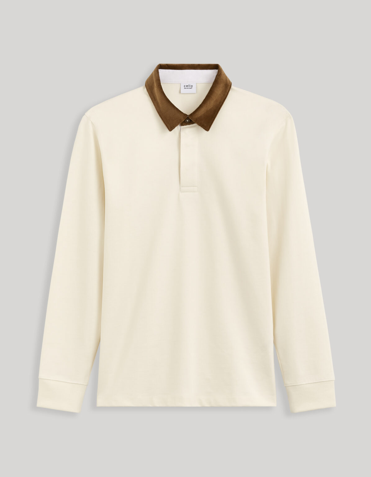 Celio Polo T-shirt Ceroy velvet collar - Men