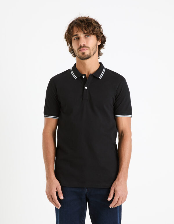 Celio Polo T-shirt pique Decolrayeb - Men's