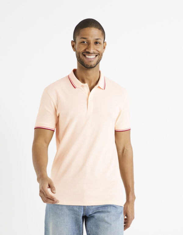 Celio Polo póló pique Decolrayeb - Férfi