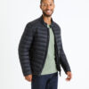 Celio Quilted Fublack Jacket - Men's