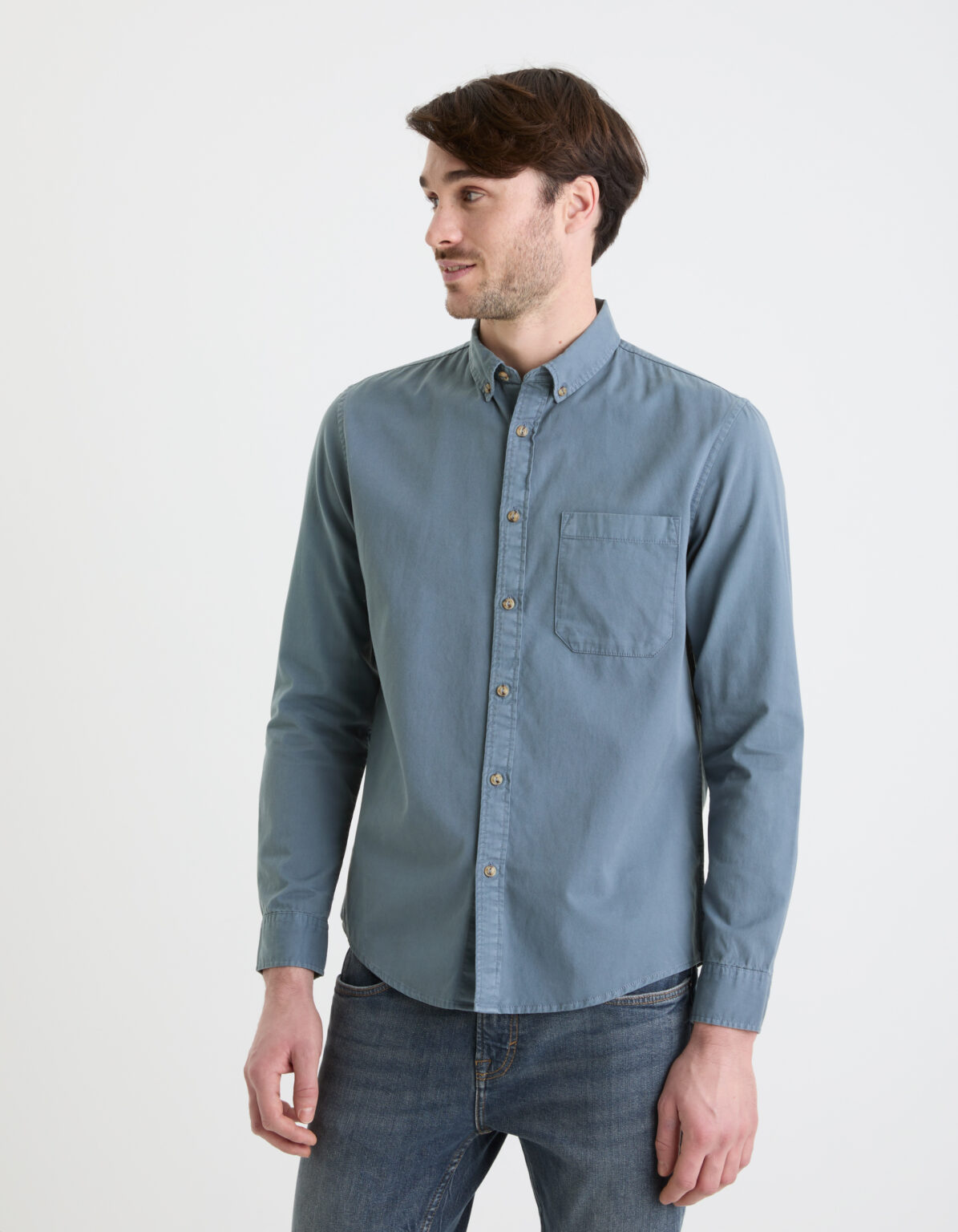 Celio Regular Gapeach Shirt - Mens