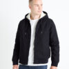 Celio Sherpa Hoodie Jacket Fuhoodie - Men