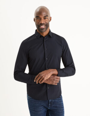 Celio Slim Shirt Rabellefr - Men's