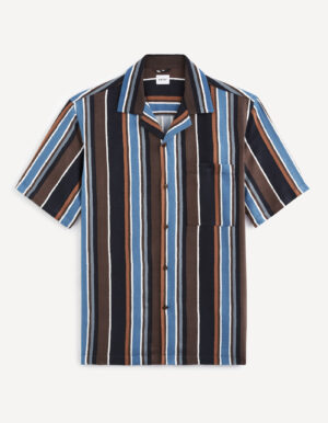 Celio Striped Shirt Taboy - Men