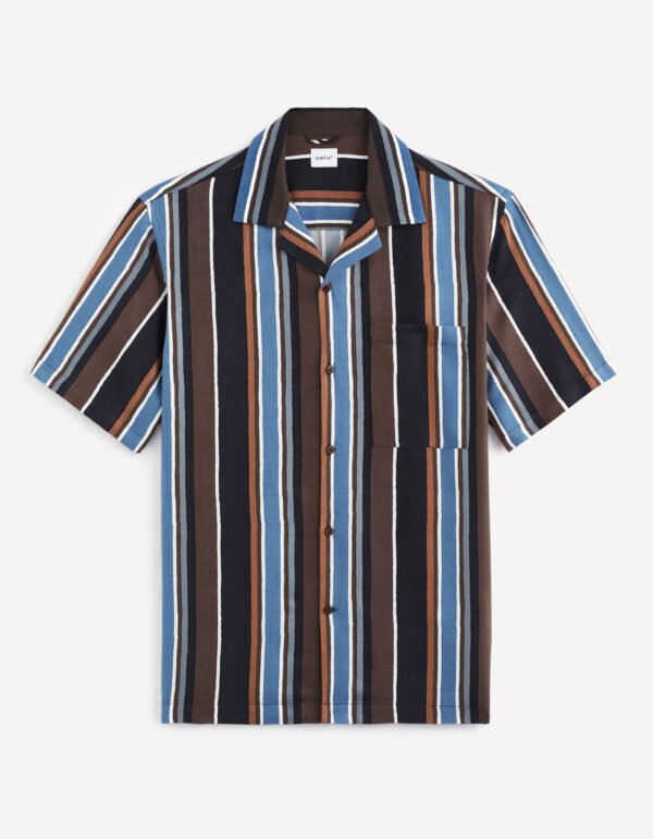 Celio Striped Shirt Taboy - Men