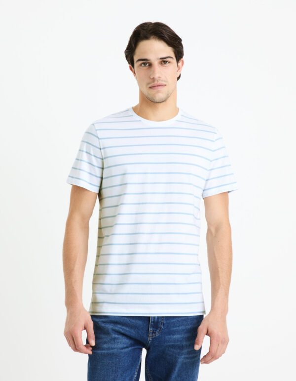 Celio Striped T-shirt Gebaser - Men