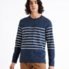 Celio Striped T-shirt Veboxmlr - Men