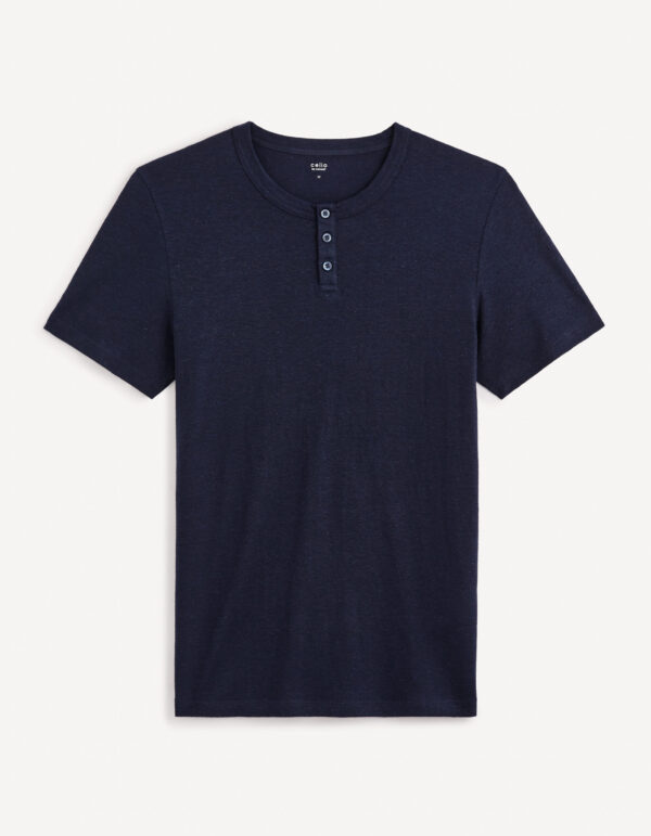 Celio T-Shirt henley Geliney - Men's