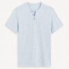 Celio T-shirt henley Cegeti - Men's