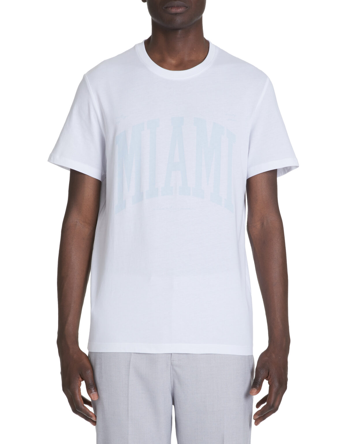Celio White T-shirt sae pattern Jeville - Men's