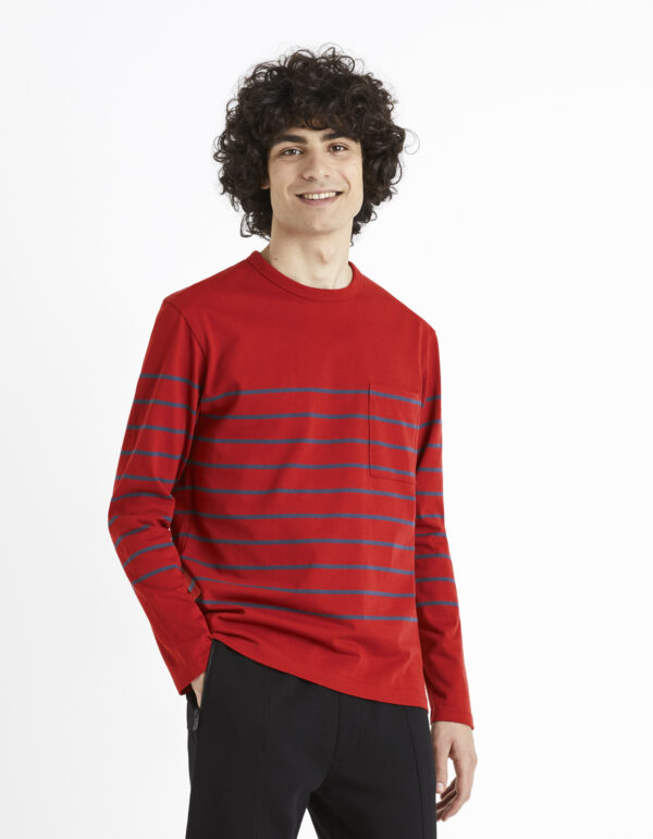 Celio csíkos póló Veboxmlr - Férfi