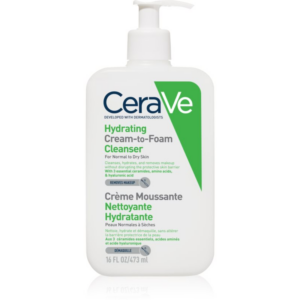 CeraVe Cleansers tisztító habzó krém normál és száraz bőrre 473 ml-Ár