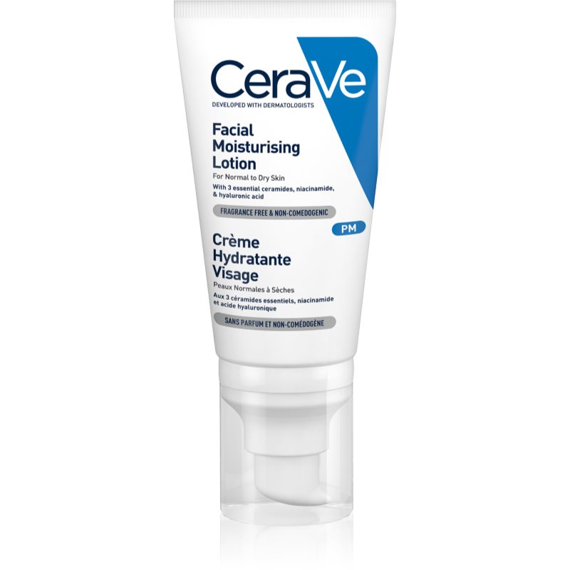 CeraVe Moisturizers hidratáló ápolás normál és száraz bőrre 52 ml-Eredeti