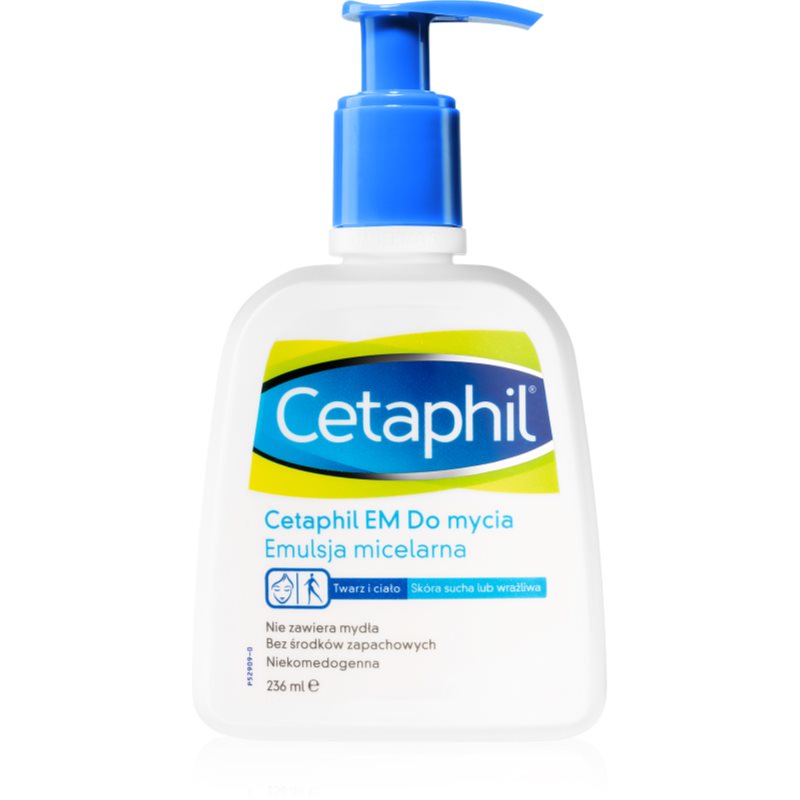 Cetaphil EM tisztító micellás emulzió pumpás 236 ml-Eredeti
