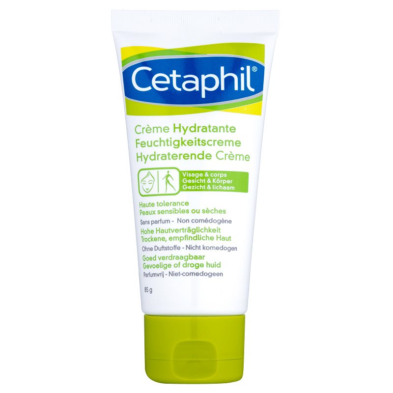 Cetaphil Face & Body Moisturiser hidratáló krém arcra és testre száraz és érzékeny bőrre 85 g-Eredeti