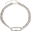 Chain for fastening - silver color