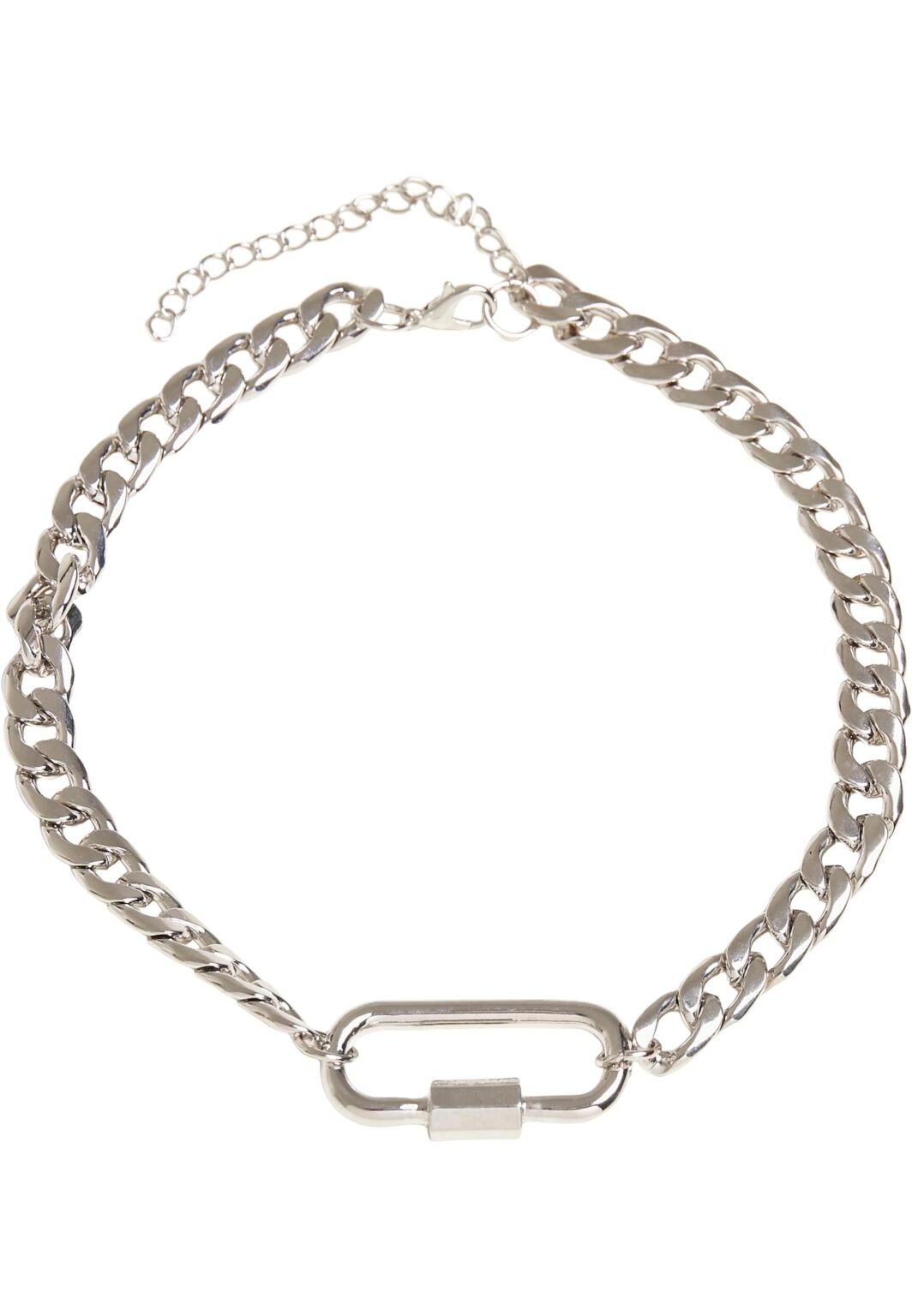 Chain for fastening - silver color