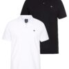 Champion Authentic Athletic Apparel Póló  fekete / fehér-hu